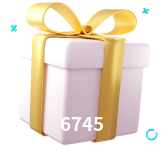 Receba seus bônus de boas-vindas no 6745